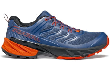 Image of Scarpa Rush GTX Trailrunning Shoes - Mens, Blue/Fiesta, 43, 33080/200-BluFst-43
