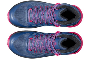 Image of Scarpa Rush Mid GTX Hiking Shoes - Womens, Blue/Fuxia, 39.5, 63130/202-BluFux-39.5