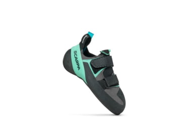 Image of Scarpa Scarpa Arpia V LV Climbing Shoes - Womens, Shark/Aqua, 36.5, 70087/000-SrkAqua-36.5