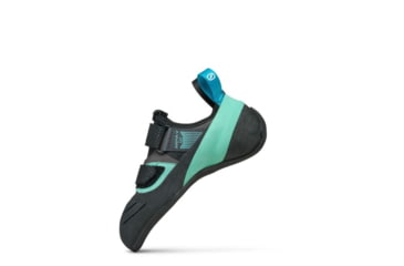 Image of Scarpa Scarpa Arpia V LV Climbing Shoes - Womens, Shark/Aqua, 36.5, 70087/000-SrkAqua-36.5
