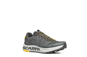 Image of Scarpa Spin Planet Shoes - Mens, Anthracite/Saffron, 42.5, 33063/350-AntSaf-42.5