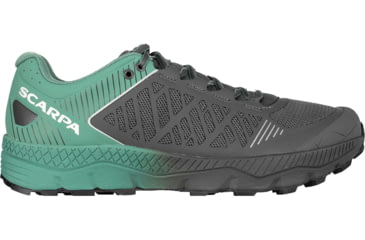 Image of Scarpa Spin Ultra Trailrunning Shoes - Mens, Iron/Deep Sea, 44.5, 33072/350-IrnDsea-44.5