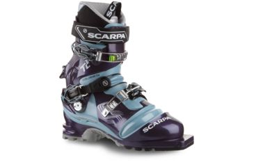 Image of Scarpa T2 Eco -Womens, Bourgogne/Polar Blue, 24.5, 12211/502.3-BouPblu-24.5