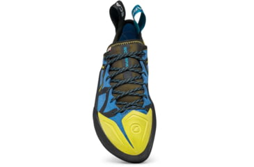 Image of Scarpa Vapor Climbing Shoes - Mens, Blue/Yellow, 43.5, 70061/001-BluYel-43.5