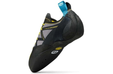 Image of Scarpa Vapor Climbing Shoes - Mens, Smoke/Yellow, 39, 70074/000-SmkYel-39