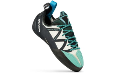 Image of Scarpa Vapor Climbing Shoes - Womens, Dust Gray/Aqua, 37.5, 70074/002-DgryAqua-37.5