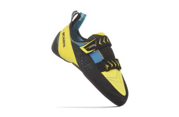 Image of Scarpa Vapor V, 37.5, Ocean/Yellow, 70040/001-OcnYel-37.5