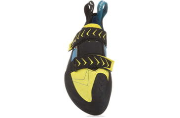 Image of Scarpa Vapor V Climbing Shoes - Mens, Ocean/Yellow, 42.5, 70040/001-OcnYel-42.5
