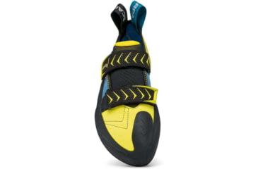 Image of Scarpa Vapor V Climbing Shoes - Mens, Ocean/Yellow, 42.5, 70040/001-OcnYel-42.5