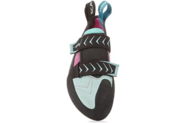 Image of Scarpa Vapor V Climbing Shoes - Womens, Dahlia/Aqua, 38, 70040/002-DalAqua-38