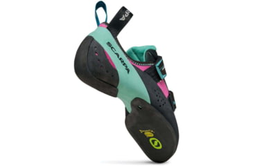 Image of Scarpa Vapor V Climbing Shoes - Womens, Dahlia/Aqua, 38, 70040/002-DalAqua-38