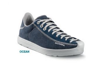 Image of Scarpa Visual Canvas Shoe - Men's-Ocean-41