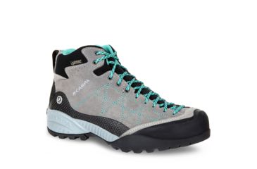 Image of Scarpa Zen Pro Mid GTX Hiking Shoe - Womens, Mid Grey/Lagoon, 40.5, 72525/202-MidgryLag-40.5