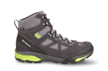 Image of Scarpa ZG Lite GTX Shoes - Mens, Dark Grey/Spring, Medium, 42, 67080/200-DgrySpg-42