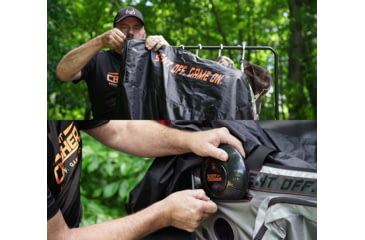 Image of Scentcrusher Halo Series Covert Closet w/ Roller Bag &amp; Halo Generator, Grey, SC59359