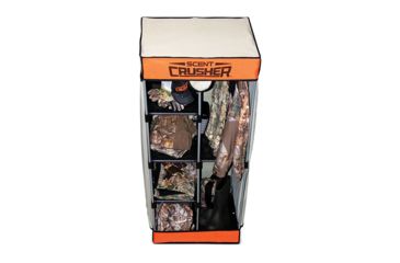 Image of Scentcrusher Scent Eliminating Ozone Travel Closet, Tan/Orange 59322
