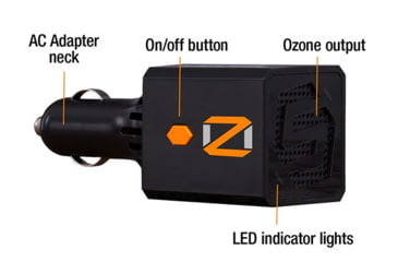 Image of ScentLok OZ20HD CycleClean Vehicle Deodorizer, Black, 4151290-090-OS