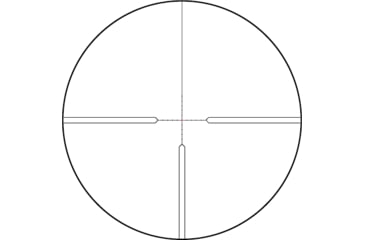 Image of Schmidt &amp; Bender 1-8x24 Exos Rifle Scope, Second Focal Plane, CQB2 Reticle, TMR 1cm cw Posicon CT / Posicon CT, Black, 780-811-918-03-03B24