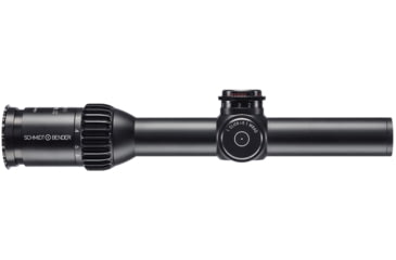 Image of Schmidt &amp; Bender 1-8x24 PM II ShortDot Dual CC MDR-T6 1cm cw ST,LT, More Tactical Clicks, Single Turn, Locking Turrets Zero Click, RAL8000, length 293mm / 30mm tube, 683-845-43E-K1-H1