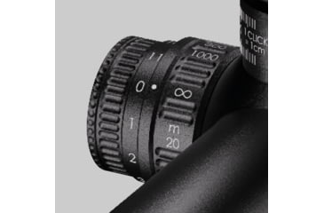 Image of Schmidt &amp; Bender 3-18x42 Rifle Scope, 30 mm Tube, Second Focal Plane, LP7 Reticle, BDC II LT / Posicon CT, Black, 158-811-71G-P7-03
