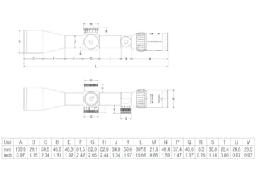 Image of Schmidt &amp; Bender 3-27x56 PM II High Power Rifle Scope, 34 mm Tube, First Focal Plane, GR2ID Reticle, 1cm cw DT27 MTC LT / ST ZC CT, Black, 669-911-422-G9-E9