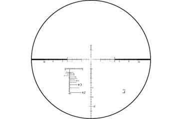 Image of Schmidt &amp; Bender 5-25x56 PM II Rifle Scope, 34 mm Tube, First Focal Plane, LRR-MIL Reticle, 1cm ccw DT / ST, Black, 689-911-41C-90-68
