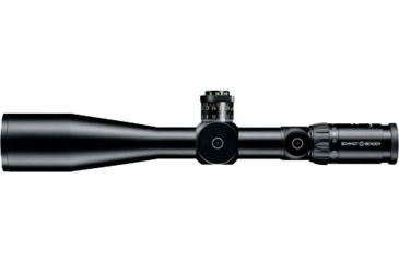 Image of Schmidt &amp; Bender 5-25x56 Police Marksman II LP 34mm Rifle Scope w/P4F Reticle, DBL Turn MOA 677/LPP4FMOA