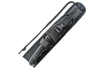 Image of Schrade Extreme Survival, BLK TPE Handle, Plain, w/Sheath, SCHF9N