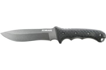 Image of Schrade Extreme Survival, BLK TPE Handle, Plain, w/Sheath, SCHF9N