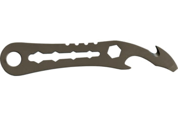 Image of Schrade Extreme Survival Full Tang Fixed Blade Knife and Tool,6.6in Steel Drop Point Blade,Black TPE Wrapped Handle,Clam Package SCHF27CP