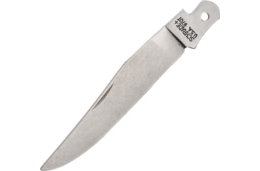 Image of Schrade Folding Knife Blade 97OT Knives - Replacement Blades, 3 3/4in Overall, 3in Unsharpened, Unpolished Schrade + SS Clip Blade, S464