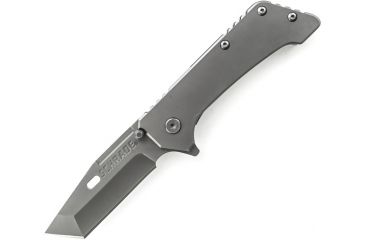 Image of Schrade Frame Lock Folder, 3.7 in. Tanto Point, Plain SCH301