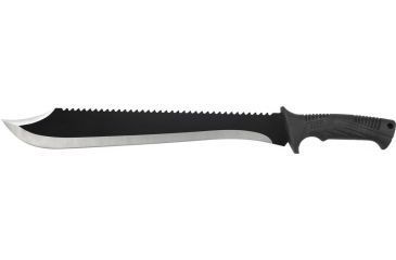 Image of Full Tang 22in Machete, Black / Silver, Medium