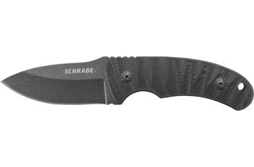 Image of Full Tang Fixed Blade Knife, Black / Silver, Medium