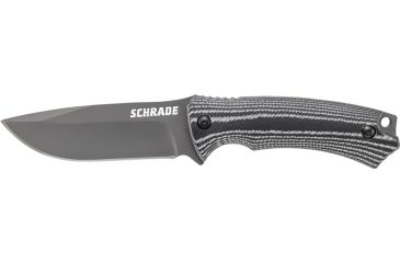 Image of Full Tang Fixed Blade Knife, Black / Silver, Medium