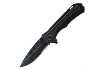 Image of Schrade SCH501, G10 Handle, Stonewash ComboEdge, SCH501S