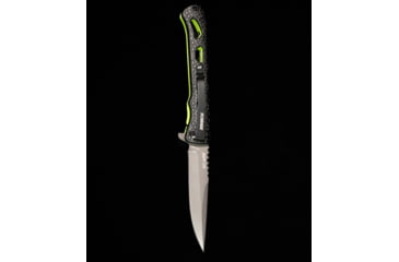 Image of Schrade Inert CLR Folding Knife, 3.5in, AUS-10 Steel, Drop Point Blade, Black Aluminum Handle, 1159303