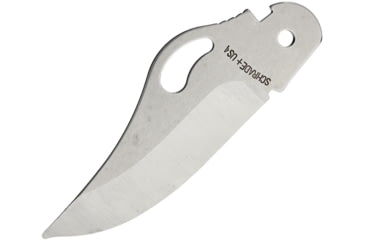 Image of Schrade Knife Blade Knives - Replacement Blades, 4in Overall, Satin SS Clip Point Blade, Thumb Pull, S653