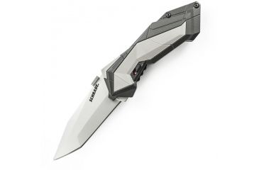 Image of Schrade Magic Assist, Black/Gray Aluminum Handle, Black Blade, Plain SCHA3