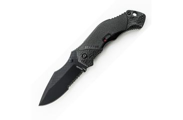 Image of Schrade Magic Assist, Black Handle w/Black Inlay, ComboEdge SCHA4BS