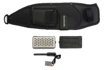 Image of Schrade Mini-Bolo II Machete, 12in, 3Cr13MoV Stainless Steel Blade, 7.25in, Rubber Handle, 1100056