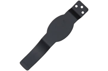 Image of Schrade Pocket Clip 3in, 3in Overall, Black SS Construction, These Are From The Original Schrade Factory In Ellenville, Ny, Ideal For The Do-It-Yourself Knife Maker, Black, S189