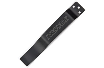 Image of Schrade Pocket Clip, Black SS Construction, 3 1/8in Overall, S100
