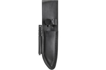 Image of Schrade Premium Roller Coated Rich Leather Belt Sheath, Black 9000283