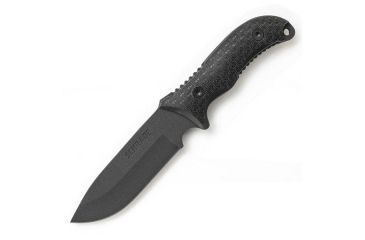Image of Schrade SCHF36 Frontier Fixed Blade Knife,5.05in,TPE Handle,Drop Point Plain w/Sheath SCHF36