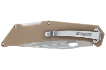 Image of Schrade Slingshot Lockback Folding Knife, AUS-10 Blade, G10 Handle, 1159301
