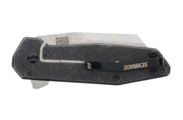 Image of Schrade Slyte Folding Knife, D2 Blade, Stainless Steel Handle, 1136251