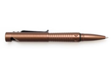 Image of Schrade Tactical Pen w/Survival Whistle, Brown, SCPEN6BR