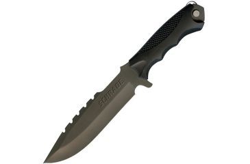 Image of Schrade SCHF27, TPE Handle, Plain, w/Nylon Sheath &amp; Pry Tool, SCHF27