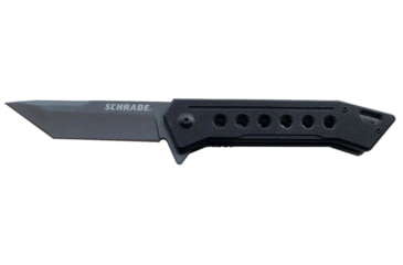 Image of Schrade Ultra-Glide Liner Lock Tanto Folding Knife, 3.25in, Ti-Nitride Blade, 4.5in, G-10 Handle, 1100044